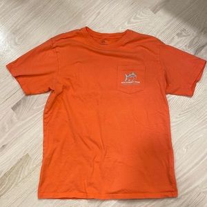 Southern Tide Sarasota Island Pursuit Tee Small Pink